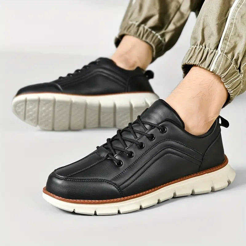 Vegas Leather Trainers