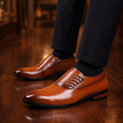 Vincenzo Leather Dress Shoes