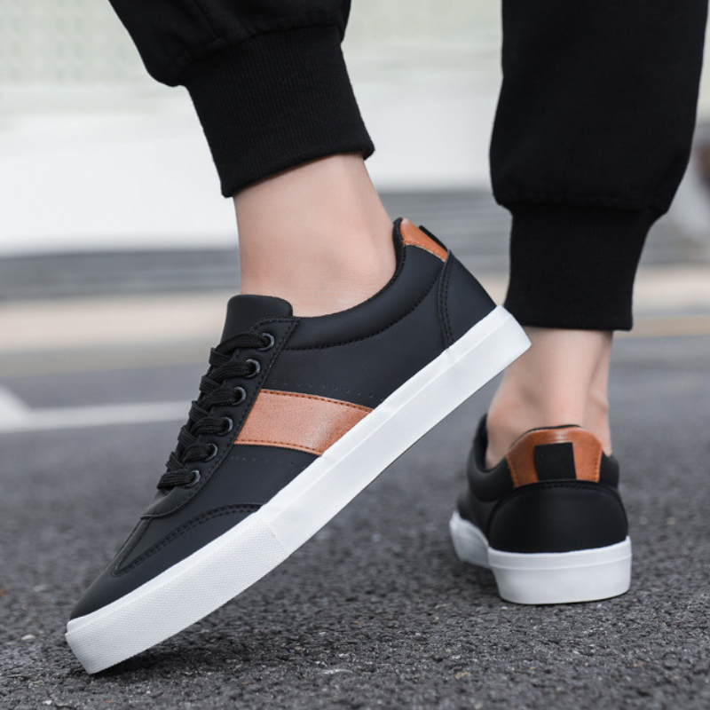 Riviera Premium Italian Leather Trainers