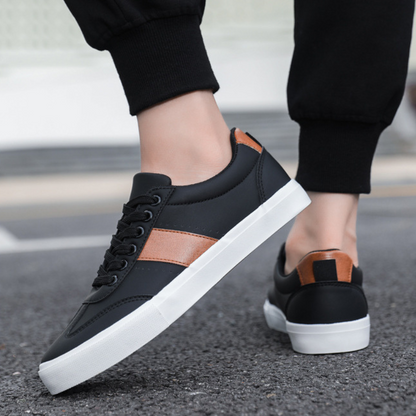 Riviera Premium Italian Leather Trainers