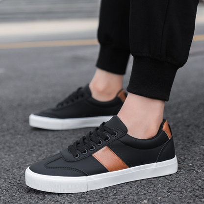 Riviera Premium Italian Leather Trainers