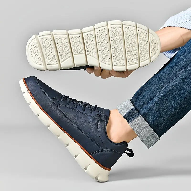 Maverick Leather Trainers