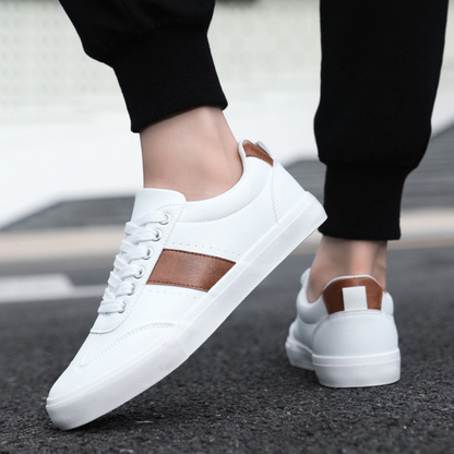 Riviera Premium Italian Leather Trainers
