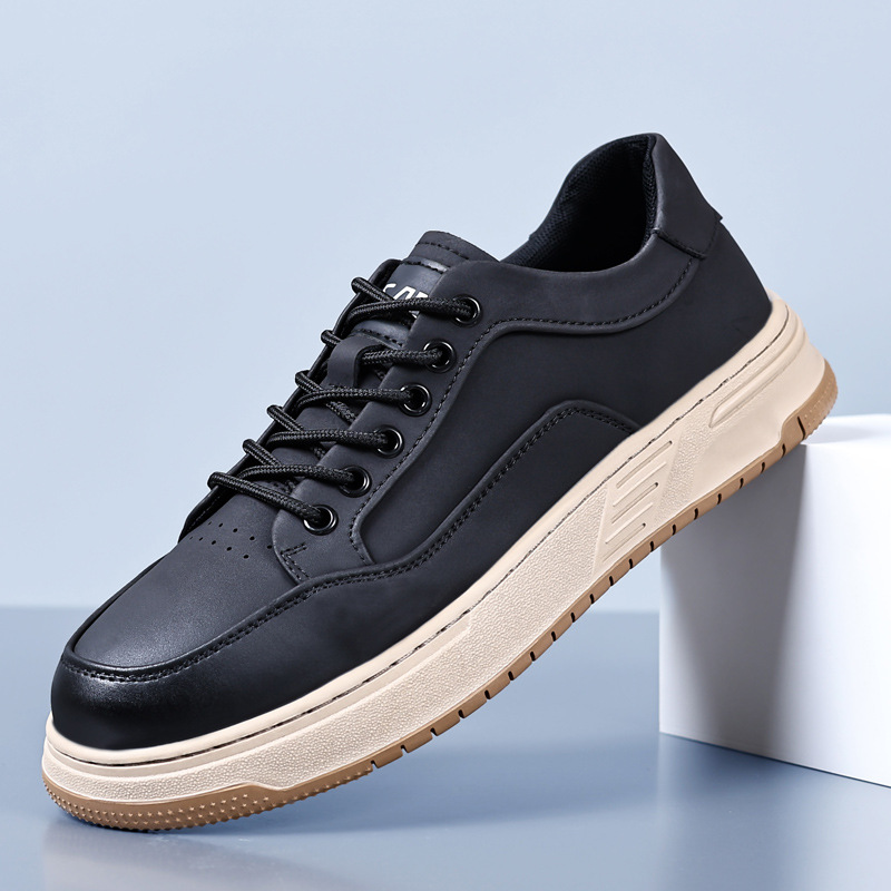 Boston Leather Trainers