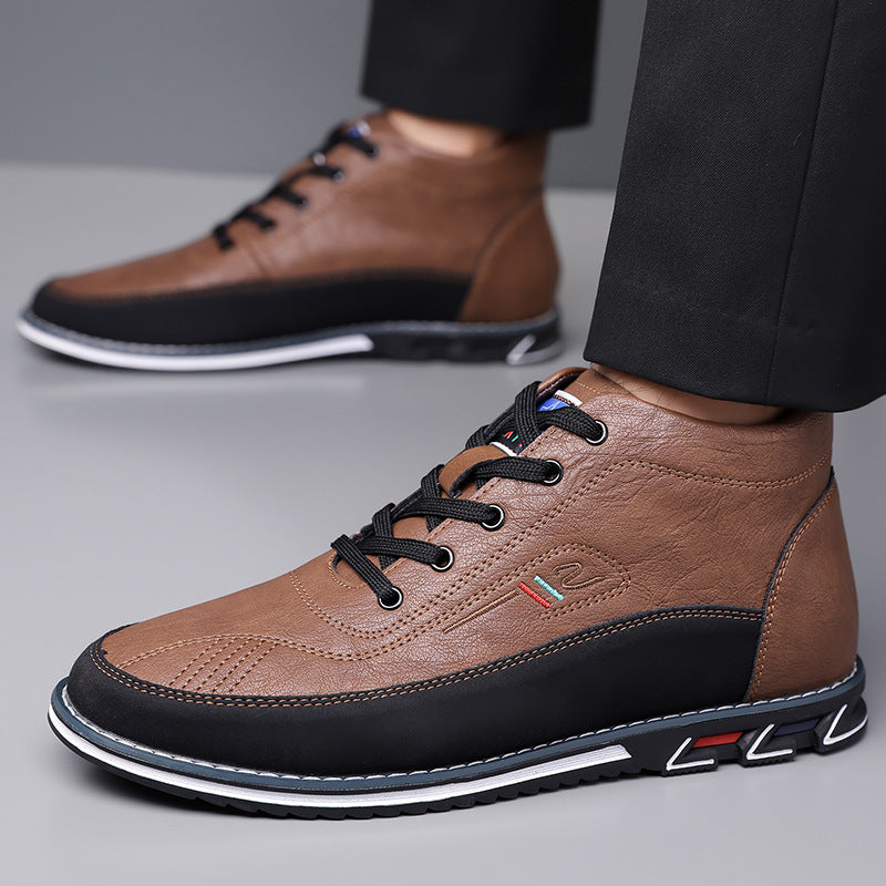 Oxford Barefoot Hi-Top Trainers