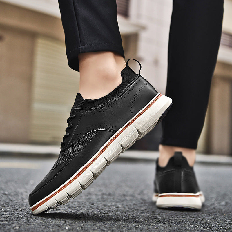 Bryan Leather Trainers