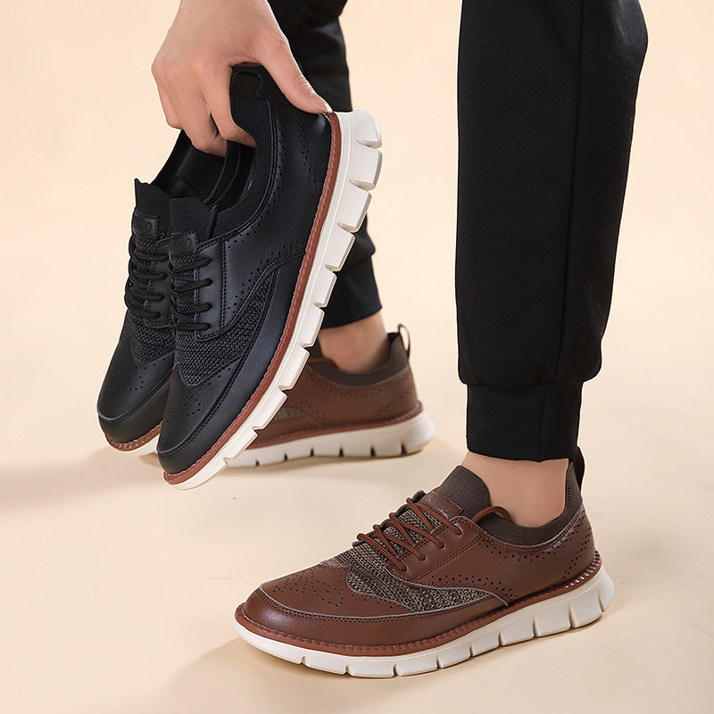 Bryan Leather Trainers
