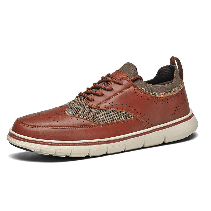 Bryan Leather Trainers