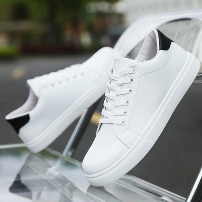 Enzo Leather Trainers