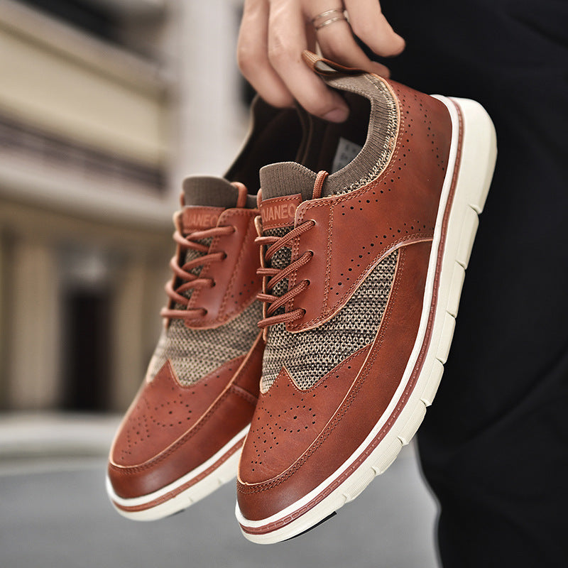 Bryan Leather Trainers