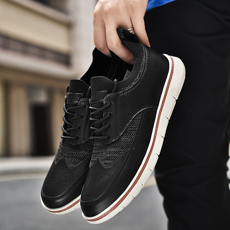 Bryan Leather Trainers