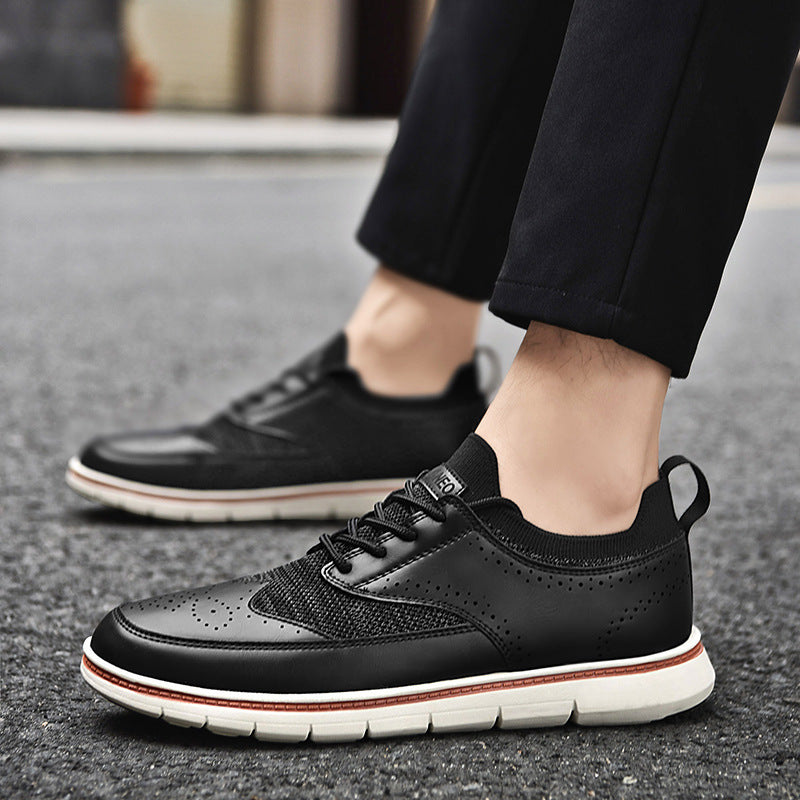 Bryan Leather Trainers