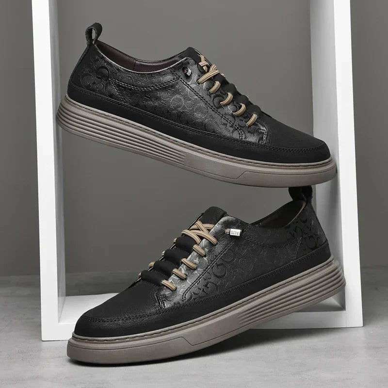 Giovanni Italian Leather Trainers