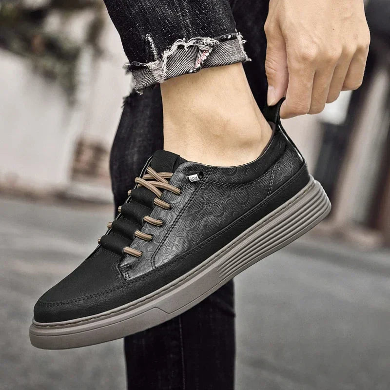 Giovanni Italian Leather Trainers
