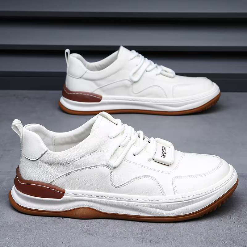 Heritage Italiana Genuine Leather Trainers