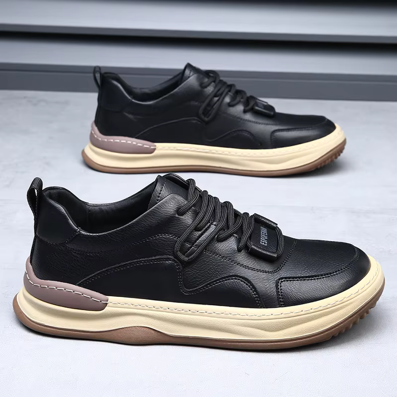 Heritage Italiana Genuine Leather Trainers
