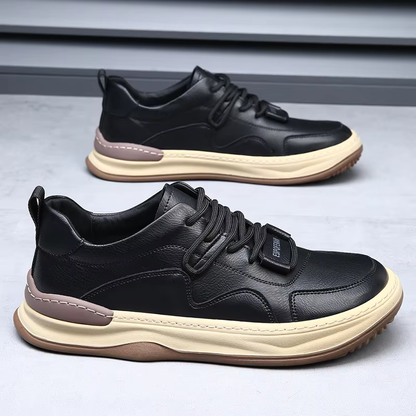 Heritage Italiana Genuine Leather Trainers