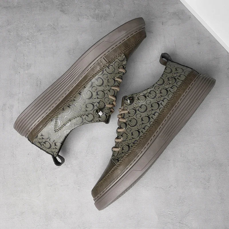 Giovanni Italian Leather Trainers