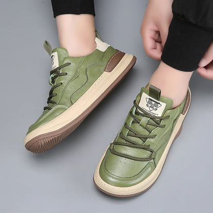 Roma Genuine Leather Trainers