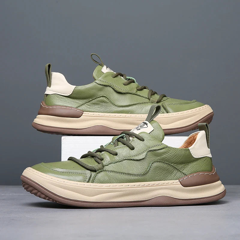 Roma Genuine Leather Trainers