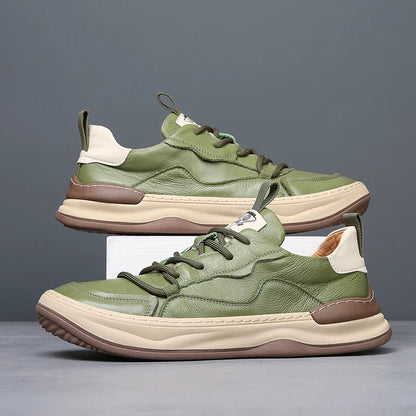 Roma Genuine Leather Trainers