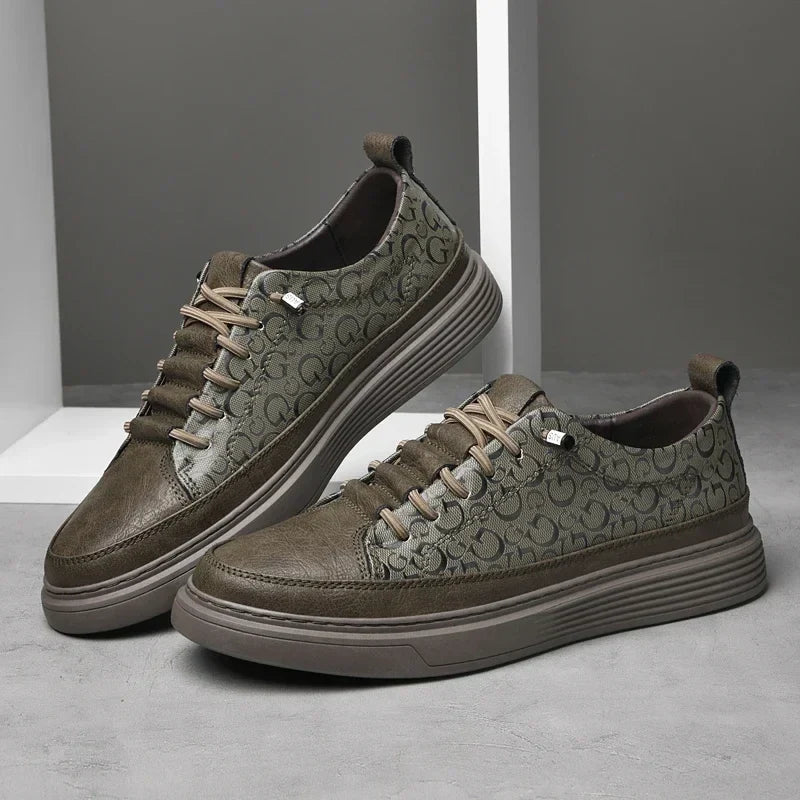 Giovanni Italian Leather Trainers
