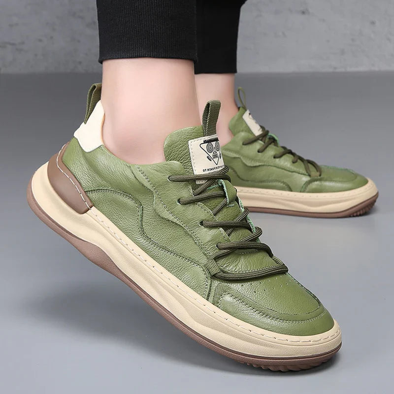 Roma Genuine Leather Trainers