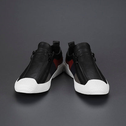 Claude Monet Italian Leather Trainers