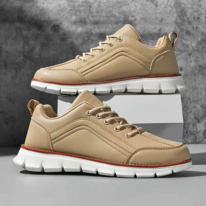 Vegas Leather Trainers