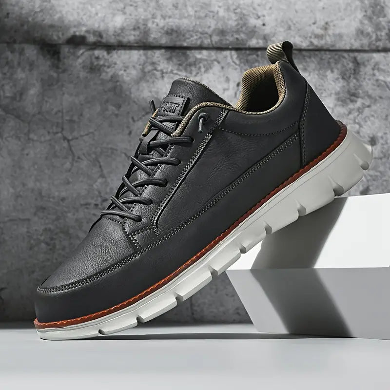 Maverick Leather Trainers
