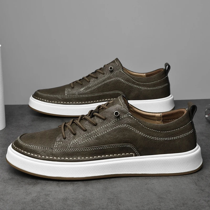 Oxfords Genuine Leather Trainers