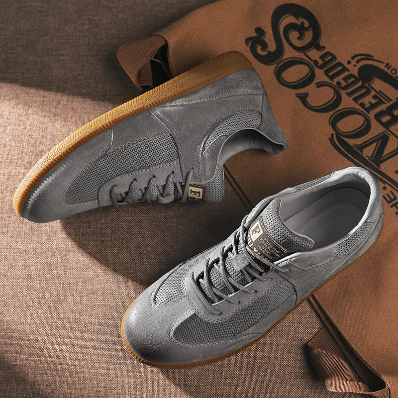 Turin Italian Leather Trainers
