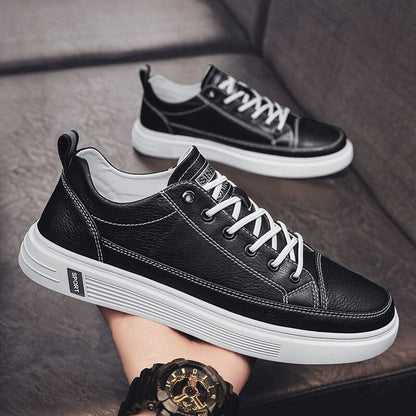 Urban London Italian Leather Trainers
