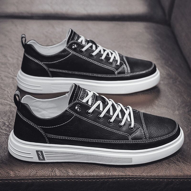 Urban London Italian Leather Trainers